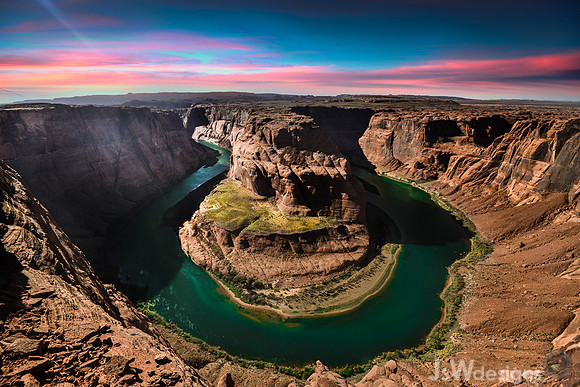 Horseshoe Bend Sunset_