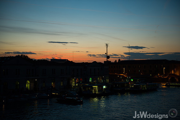 Sunset in Venice