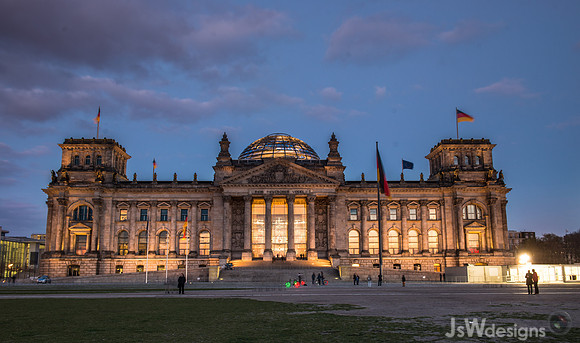 the Reichstag in Berlin